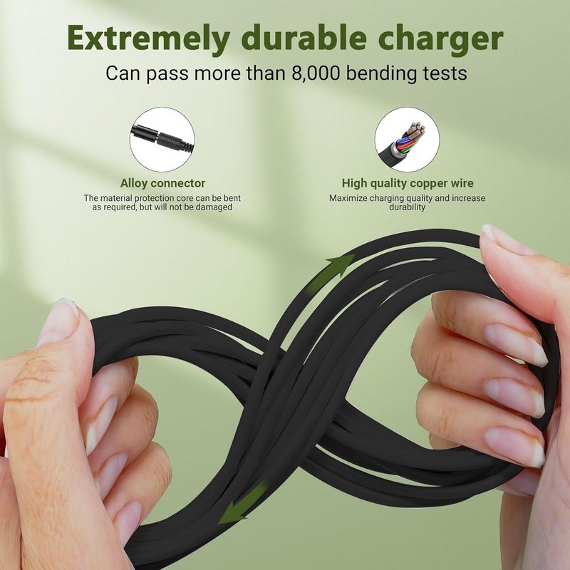 Czepa Charger for KOKIDO XTROVAC 110 Rechargeable Handheld Pool Vacuum Compatible with KOKIDO 2024 New Swimming Pool Suction Leaf Vacuum Cleaner Power Supply Cord - Image 4